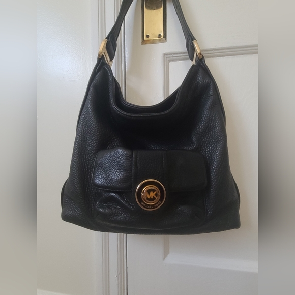 Michael Kors Leather Shoulder Bag - Picture 2 of 4